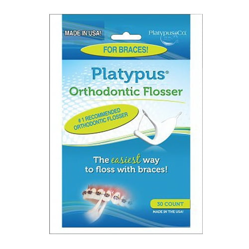 Platypus Orthodontic Flosser The Easiest Way To Floss With Braces, 30