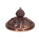 thumbnail image 2 of Lotus Incense Burner Vintage Style Flower Shaped Alloy Incense Holder for Home Decoration Antique Bronze, 2 of 4
