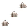 thumbnail image 3 of Guardoinrt Classic And Timeless Handbag Fashionable Accessory For Women Functional And Practical Bags For Women white 3Set, 3 of 6