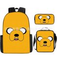 thumbnail image 1 of New Adventure Time Adventure Time Backpack Cartoon Primary School Schoolbag Shoulder Bag Pencil Case, 1 of 2