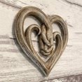 thumbnail image 4 of Escultura en forma de corazón sweethay artesanía rústica decoración para fiesta de boda Mano 1 Pc, 4 of 8