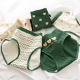 thumbnail image 1 of 4 Pcs/Lot Children Panties Girls' Briefs Female Kids Underwear Baby Girl Cotton Sweet Design Panties Children Clothing4pcs random15 He Qiyong unisex, 1 of 1
