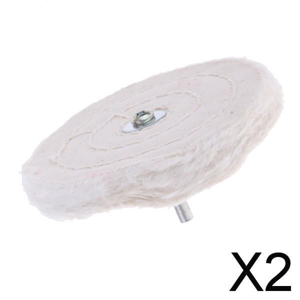 Rueda de pulido de múltiples tamaños de 3xbuffing Wheel con vástago para la herramienta rotativa 3 2 piezas