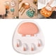 thumbnail image 5 of Soporte para tapa de olla con forma de pata de gato, soporte para cucharas y pinzas, apto para lavavajillas, para el hogar blanco, 5 of 9
