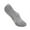 Grey, variant on Womens Terry Sole Liner Socks Low Cut Cotton Blend Moisture Wicking Breathable Soft Comfort