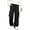Black, variant on BXJX Boys Cargo Pants 14-16, Straight‑Leg Side Stripe Multi Pocket Elastic Waist Casual Trousers