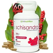 VH Nutrition Schisandra 700mg Adrenal Support Supplement - Enhance Immune System, Stress Relief, Fertility, Digestive Health & More - 60 Capsules