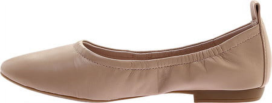 nine west greige ballet flat