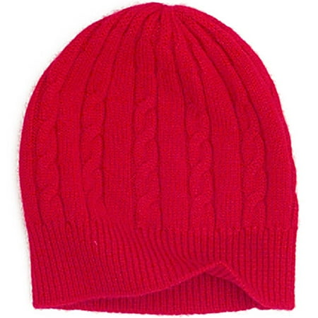 George - Cable-Knit Cashmere Cap
