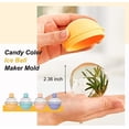 thumbnail image 3 of 3 Pack Ice Ball Maker, Whiskey Ice Mold, Silicone Ice Cube Tray, 2.5 Inches Sphere Ice Mold for Whiskey and Cocktails(Purple), 3 of 5