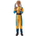 thumbnail image 6 of Wolverine Custom Boys Hero Yellow Bodysuit Halloween Cosplay Spandex Jumpsuit with Mask, 6 of 7