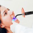 thumbnail image 2 of Wireless Cordless Rechargeable Dental Solidification Orthodontics Built-in LED Curing Light Machine Cure Lamp with US Plug (Black), 2 of 4