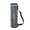 Gray#725-327, variant on Insulated Water Bottle Sleeve with Zipper Pocket & Shoulder Strap Lightweight Thermal Bottle Holder for Camping Hiking Commuting - 3.94" x 11."