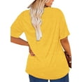 thumbnail image 4 of XCHQRTI Faith 4th of July Shirt Plus Size Women Graphic Tees Summer Short Sleeve Tops, 4 of 7