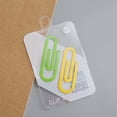 thumbnail image 3 of FRCOLOR Paper Clips 4Pcs Iron Paper Clips Decorative Paper Clips Adorable Paper Clips Bookmarks Mini Paper Clips,2.76"X0.98"X0.04", 3 of 4