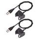 thumbnail image 4 of Cargador USB para Fitbit Charge, 2 unidades, 55 cm, cable de carga USB para reloj Fitbit Charge, cable de carga USB, materiales ecológicos, 4 of 9