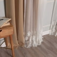 thumbnail image 5 of Aurora Home  Mix and Match Trellis Cut Out Curtains Wheat 84 84 Inches, 5 of 5