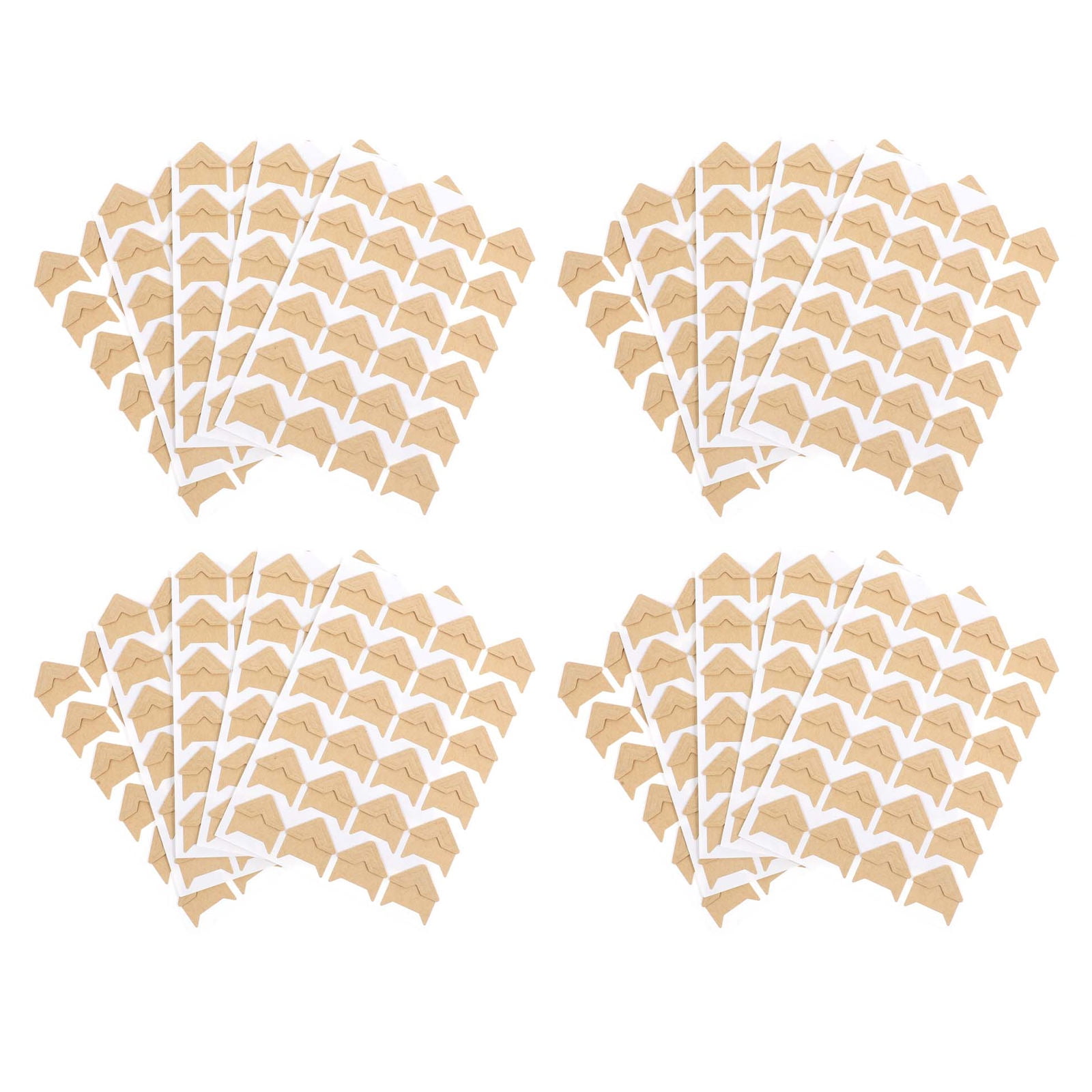 Toyandona 480pcs Self Adhesive Photo Corners for Scrapbooking Albums 20
