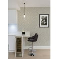thumbnail image 3 of Advantage Izeda Taupe Floral Tile Wallpaper, 3 of 5