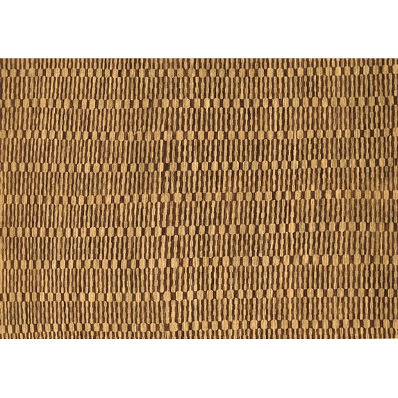 Ahgly Company Indoor Rectangle Abstract Brown Contemporary Area Rugs, 8' x 12'