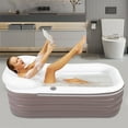 thumbnail image 4 of Miumaeov 8201, PVC Pearl Cotton 50.84" x 32.28", Hot/Ice Bath Bathtub, 4 of 17