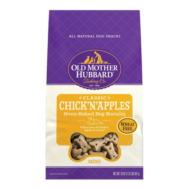 Old Mother Hubbard Classic Chick'N'Apples Biscuits Baked Dog Treats