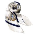 thumbnail image 2 of Bufanda de seda para combinar con todo, primavera y otoño, verano, pequeña bufanda cuadrada, bufanda a juego para mujer, protección para el cuello, fina, pequeña, cuello largo, moda elegante, 2 of 5