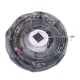 thumbnail image 1 of Linternas Solares Lámpara Linternas solares de 25 cm colgante japonesa china de tela de nailon ligera para exteriores, 1 of 5