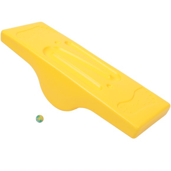 BRIGHTFUFU Kids Wobble Disk Plastic Seesaw Shape for Coordination Improvement 1Set 21.7X7.3X4.9In