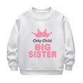 thumbnail image 4 of Gunia Long Sleeve Shirts For Girls Casual Big Sister Letter Printed Autumn Winter Long Sleeve Thick Warm Crewneck Cute Cute Tops For Girls Sportswear 3-4 Years, 4 of 4