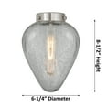 thumbnail image 2 of Innovations Lighting 237 Geneseo Geneseo 1 Light 25" Tall Hardwired Or Plug-In Wall Sconce, 2 of 2