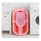 thumbnail image 5 of Almohadilla De Suspensión De Malla De Baño De Bebé Rosa, 5 of 5
