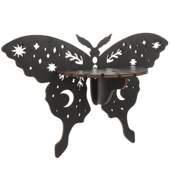 PAMINGONO 1 Set Small Wall Shelves Hanging Plant Shelf Wood Wall Shelf for Multi Purpose Use in Different Rooms