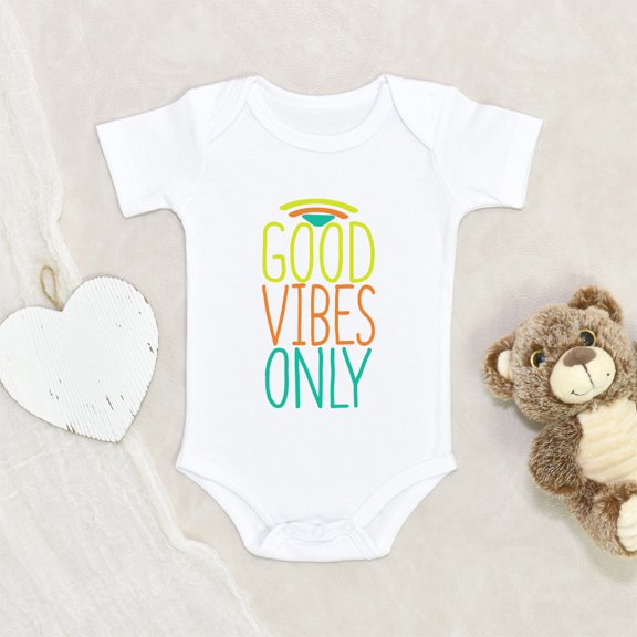 Summertime Clothes - Good Vibe Baby Clothes - Cute Positivity Clothes