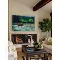 thumbnail image 6 of "Catching Salmon" Painting Print on Wrapped Canvas, 6 of 7