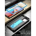 thumbnail image 2 of Poetic Étui Révolution pour Motorola Moto Edge Plus 2023, Coque Intégrale Robuste avec Support, Bleu Marine, 2 of 6