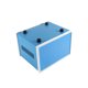 thumbnail image 3 of Caja de conexión electrónica metálica azul para proyectos DIY 200 x 180 x 135 mm, 3 of 3