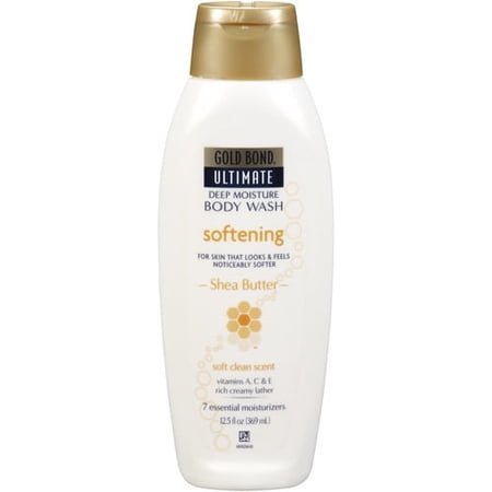 Gold Bond Ultimate Deep Moisture Softening Body Wash, Soft Clean, 12.5 fl oz