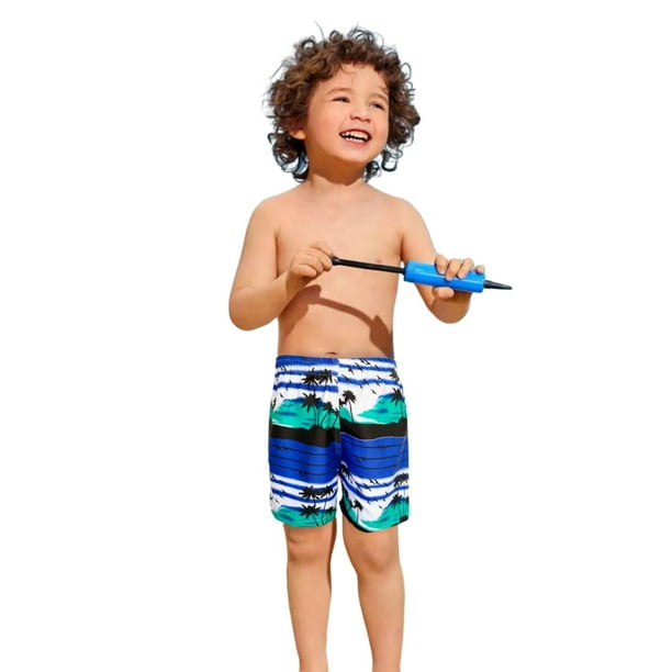 Short Duradero Niño Bermuda Casual Verano Playa Alberca Color