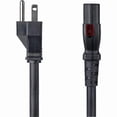 thumbnail image 2 of StarTech 15ft (4.5m) Heavy Duty Power Cord, NEMA 5-15P to Locking C13, 125V 15A, 14AWG, Replacement AC Power Cable, UL Listed, TAA, 2 of 4