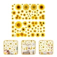 thumbnail image 3 of 1 Set Autocollant Mural Tournesol Autocollant Mural Amovible en PVC, 3 of 7