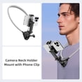 thumbnail image 4 of martvsen S7 PRO Camera Neck Holder Mount with Phone Clip POV Camera Necklace Mounting Replacement, 4 of 8
