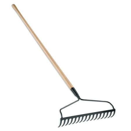 UPC 038313200213 product image for Bow Head Rake - 16 Inch/16 Tines, 60 Inch Ash Wood Handle (3) | upcitemdb.com