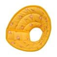 thumbnail image 2 of Trayknick Recovery Cone Cartoon Shape Good Flexibility Adorable Fastener Tape Breathable Mesh Anti-bite Comfortable Pet Recovery Neck Collar Daily Use Orange Yellow, 2 of 13