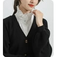 thumbnail image 2 of YEKEYI Half Shirts Layering for Women,Detachable Dickey Collar Blouse Half Shirts False Collar, 2 of 8
