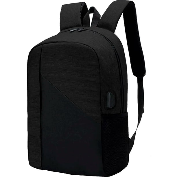 Mochila ESCOLAR Shendy Vendy para LAPTOP con carga USB color Gris, Negro, Azul y Rojo 40cm X 28cm X 10cm