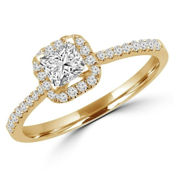 Majesty Diamonds MD170345 5.5 Bague de fian ailles 0.5 CTW