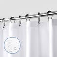 thumbnail image 1 of Forro de cortina de ducha downluxe, tela impermeable 180 x 168 cm, 1 of 7