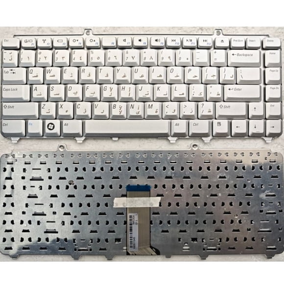 US laptop keyboard For Dell for Inspiron M1330 1520 1525 1410 1318 1545 MK750 PP25L Vostro 1400 PP22L 1318 PP29L PP26L 1521 1526 AR Silver