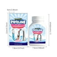 thumbnail image 3 of Drain Cleaner For Kitchen Toilets And Sewers Dissolves Grease Hair Paper Deodorizes Cleans Household Pipes Unclogging Solution Safe Effective, 3 of 9